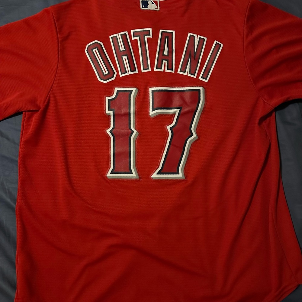 Shohei Ohtani Red Angels Jersey